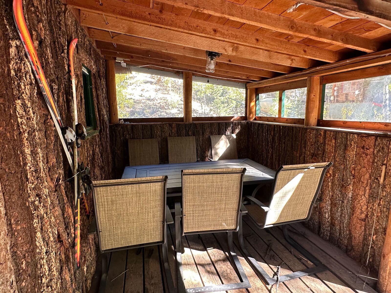 Cowboy Cabin patio