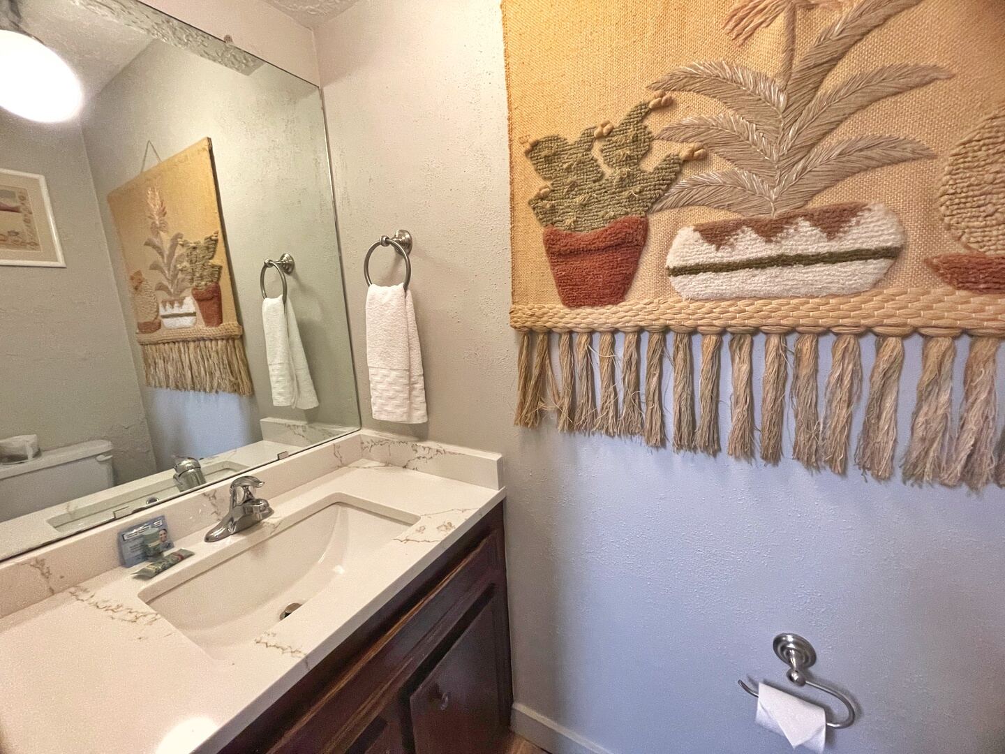 Valley Condo 121 half bathroom